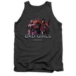 Injustice Gods Among Us Shirt Tank Top Bad Girls Charcoal Tanktop
