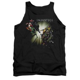 Injustice Gods Among Us Shirt Tank Top Good VS Evil Black Tanktop