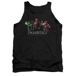 Injustice Gods Among Us Shirt Tank Top League Black Tanktop