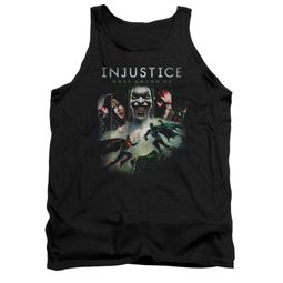Injustice Gods Among Us Shirt Tank Top Superman VS Batman Black Tanktop