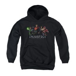 Injustice Gods Among Us Youth Hoodie League Black Kids Hoody