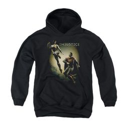 Injustice Gods Among Us Youth Hoodie Wonderwoman VS Superman Black Kids Hoody