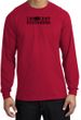 INNOCENT BYSTANDER BLACK Funny Adult Long Sleeve T-Shirt - Red