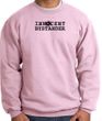 INNOCENT BYSTANDER BLACK Funny Adult Sweatshirt - Pink