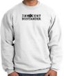 INNOCENT BYSTANDER BLACK Funny Adult Sweatshirt - White
