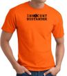 INNOCENT BYSTANDER BLACK Funny Adult T-shirt - Orange