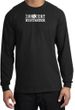 INNOCENT BYSTANDER WHITE Funny Adult Long Sleeve T-Shirt - Black