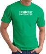 INNOCENT BYSTANDER WHITE Funny Adult T-shirt - Kelly Green
