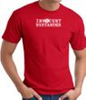 INNOCENT BYSTANDER WHITE Funny Adult T-shirt - Red