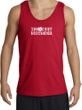 INNOCENT BYSTANDER WHITE Funny Adult Tanktop - Red