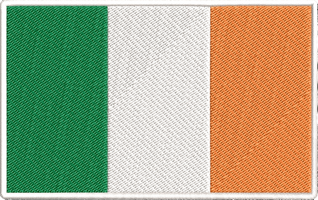 Ireland Irish Flag Iron-On Applique Patch for Clothing