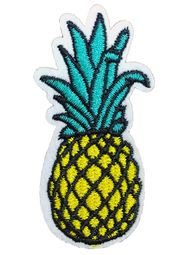 Iron-On Pineapple Patch Applique