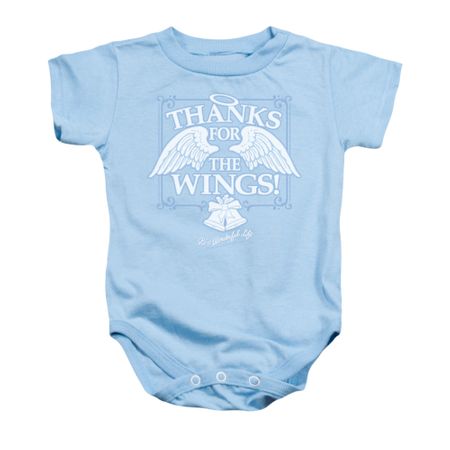 It's A Wonderful Life Baby Wonderful Dear George Light Blue Infant Babies Creeper