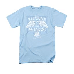 It's A Wonderful Life Shirt Dear George Adult Light Blue Tee T-Shirt