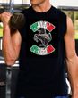 Italian Shooter Shirt - Stallion Sleeveless Muscle Shirt
