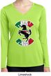 Italian Stallion Ladies Dry Wicking Long Sleeve Shirt