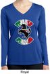 Italian Stallion Ladies Dry Wicking Long Sleeve Shirt