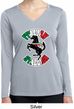 Italian Stallion Ladies Dry Wicking Long Sleeve Shirt