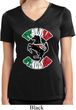 Italian Stallion Ladies Moisture Wicking V-neck Shirt