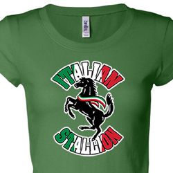 Italian Stallion Ladies Shirts