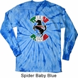 Italian Stallion Long Sleeve Tie Dye Shirt