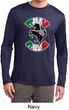 Italian Stallion Mens Dry Wicking Long Sleeve Shirt