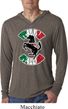 Italian Stallion Mens Hooded Shirt