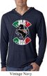 Italian Stallion Mens Hooded Shirt