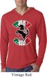 Italian Stallion Mens Hooded Shirt