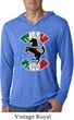 Italian Stallion Mens Hooded Shirt