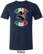 Italian Stallion Mens Tri Blend Crewneck Shirt
