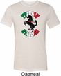 Italian Stallion Mens Tri Blend Crewneck Shirt