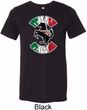 Italian Stallion Mens Tri Blend Crewneck Shirt