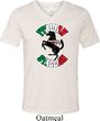Italian Stallion Mens Tri Blend V-neck Shirt