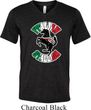 Italian Stallion Mens Tri Blend V-neck Shirt