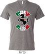 Italian Stallion Mens Tri Blend V-neck Shirt