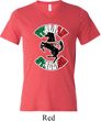 Italian Stallion Mens Tri Blend V-neck Shirt