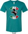 Italian Stallion Mens Tri Blend V-neck Shirt