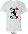 Italian Stallion Mens Tri Blend V-neck Shirt