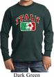 Italy Kids Long Sleeve Shirt