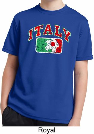 Italy Kids Moisture Wicking Shirt