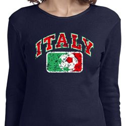 Italy Ladies Long Sleeve Shirt