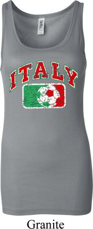 Italy Ladies Longer Length Tank Top