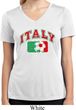 Italy Ladies Moisture Wicking V-neck Shirt