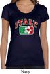 Italy Ladies Scoop Neck Shirt