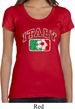 Italy Ladies Scoop Neck Shirt