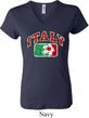Italy Ladies V-neck Shirt