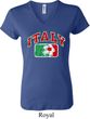 Italy Ladies V-neck Shirt
