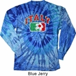 Italy Long Sleeve Tie Dye Shirt