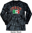 Italy Long Sleeve Tie Dye Shirt